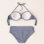 Tie-Front Halter Bikini Set