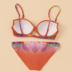 Multi-Color Tie-Dye Print Bikini Set